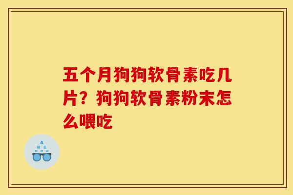 五个月狗狗软骨素吃几片？狗狗软骨素粉末怎么喂吃