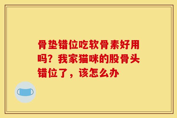 骨垫错位吃软骨素好用吗？我家猫咪的股骨头错位了，该怎么办